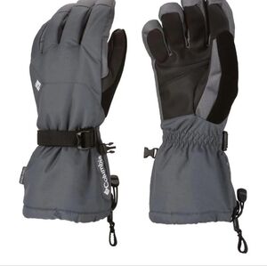 Columbia Gray Insulated Winter Gloves